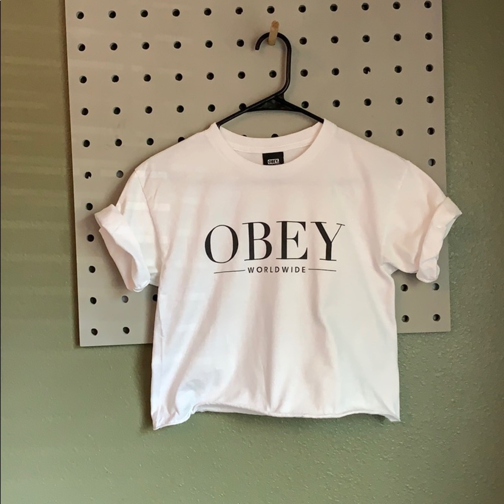 Women’s Obey Cropped Top